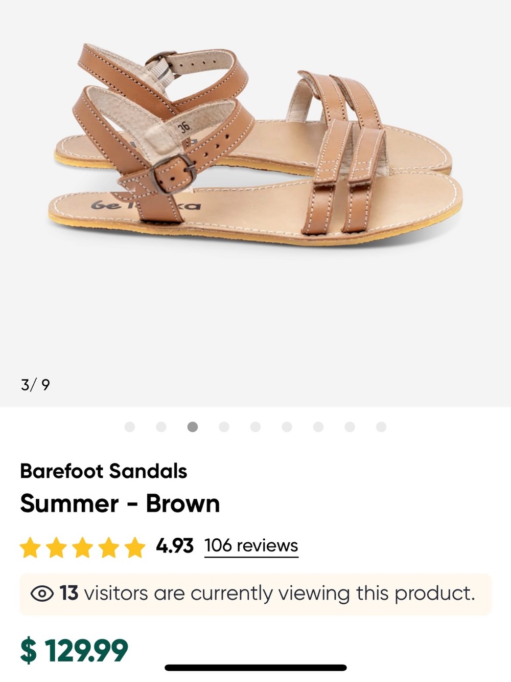 Be Lenka Barefoot Sandals - 38